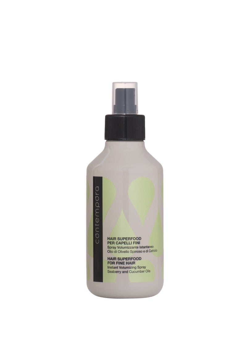 Barex Italiana Contempora - Hair Superfood for Fine Hair | Instant Volumizing Spray 200 ML - Image 1