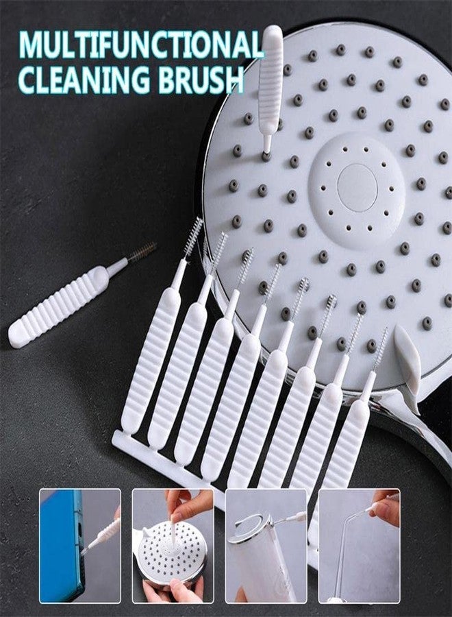 Shower Nozzle Cleaning Brush Anti-Clogging for Shower Head Cleaning Brush for Pore Gap Clean with Nylon Bristle Non-Slip - 10pc - Image 4