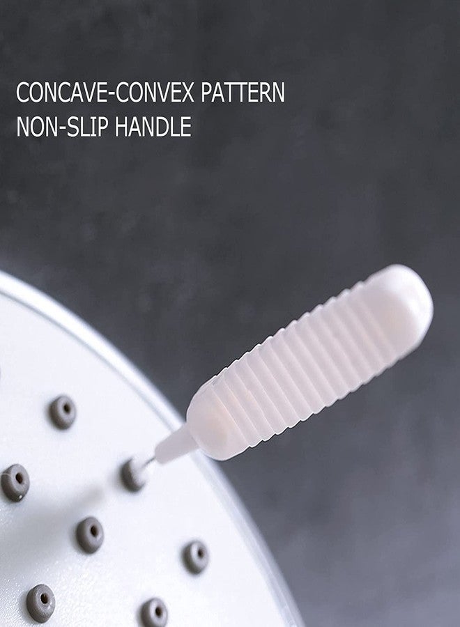 Shower Nozzle Cleaning Brush Anti-Clogging for Shower Head Cleaning Brush for Pore Gap Clean with Nylon Bristle Non-Slip - 10pc - Image 5