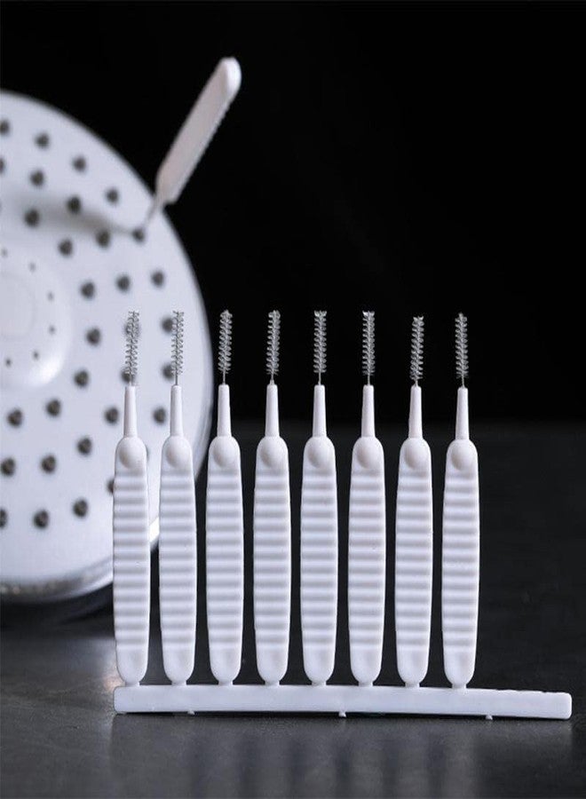 Shower Nozzle Cleaning Brush Anti-Clogging for Shower Head Cleaning Brush for Pore Gap Clean with Nylon Bristle Non-Slip - 10pc - Image 1