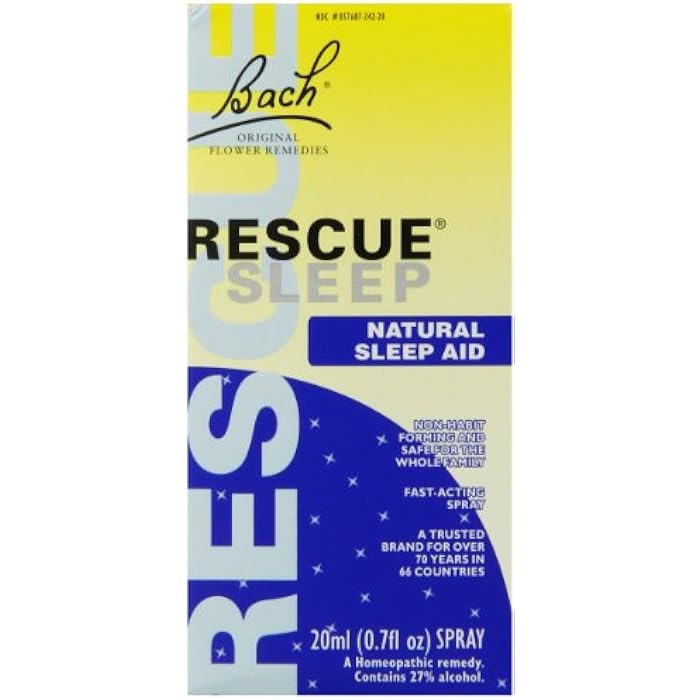RESCUE Bach Rescue Remedy Sleep - 20 ml, 2 Pack - Image 1