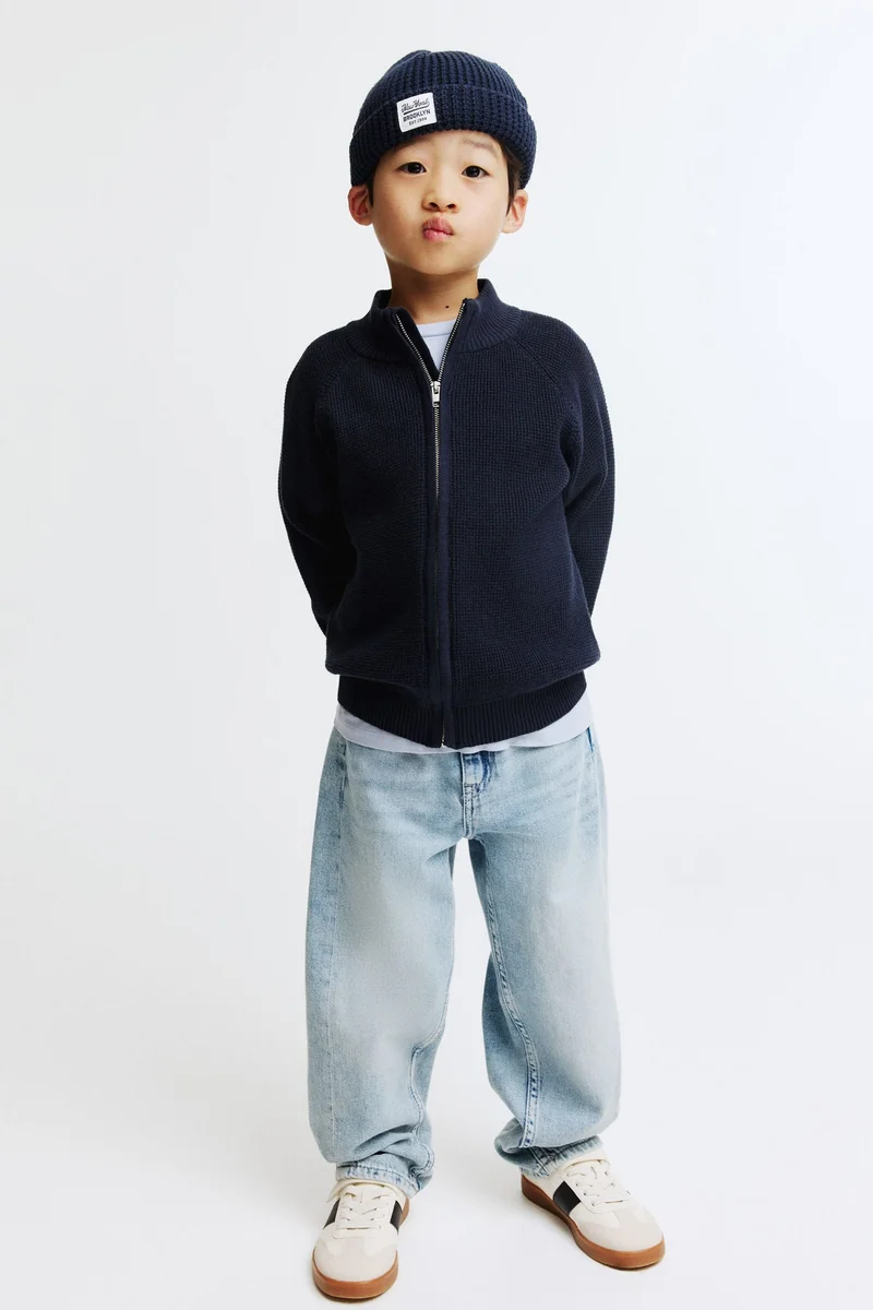 H&M Cotton zip-through cardigan