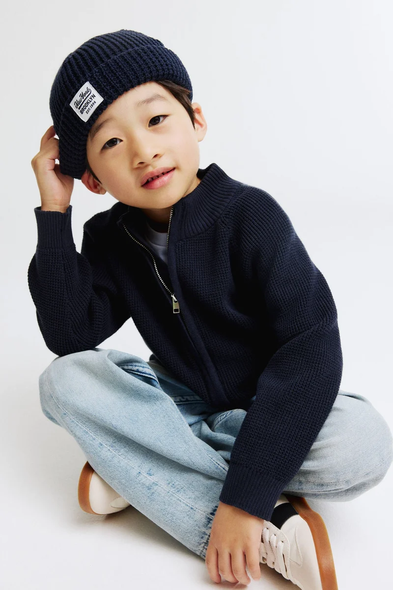 H&M Cotton zip-through cardigan