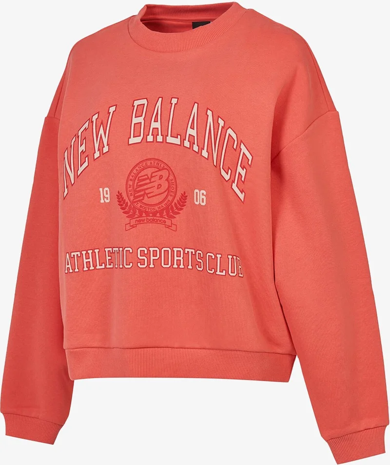 نيو بالانس Lifestyle Women's Burgundy Sweatshirt WNC3404-ASU