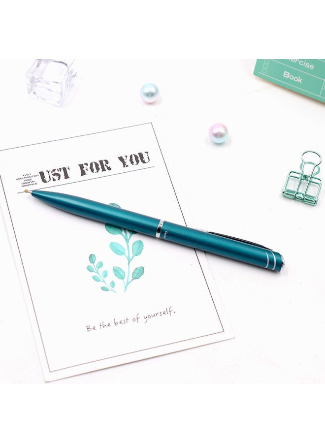 Pentel Mm Business Neutral Pen With Metal Barrel, Retractable Ballpoint Pen Quick-drying Bln2005s-ae Green - Image 5