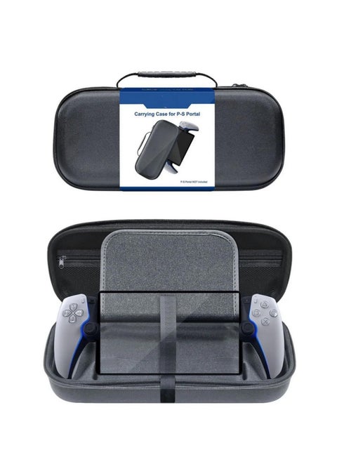 Hard Carrying Case For PlayStiotan Portal EVA Portable Shockproof Storage Bag Compatible with PS5 PlayStation Portal