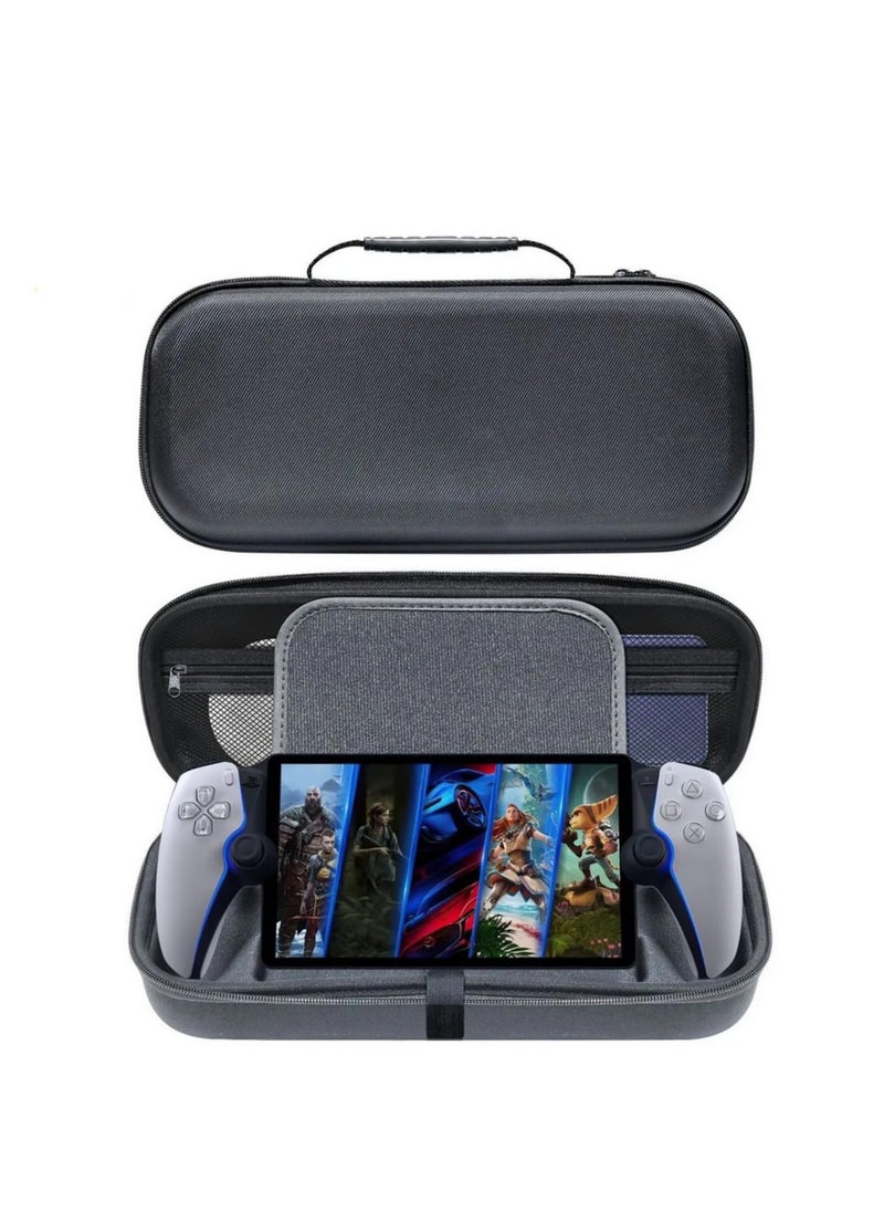 Hard Carrying Case For PlayStiotan Portal EVA Portable Shockproof Storage Bag Compatible with PS5 PlayStation Portal