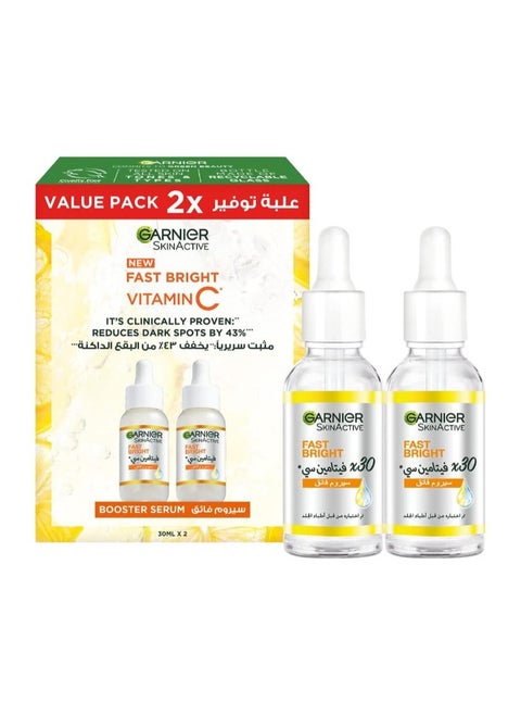 Fast Bright Vitamin C Booster Serum Value Pack 30ml*2