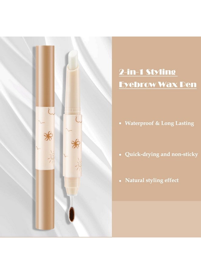 بوبين قلم تحديد الحواجب من بوبين، شفاف، مقاوم للماء، يُشكل الحواجب بطرف مائل، ثبات يدوم طويلًا - Image 4