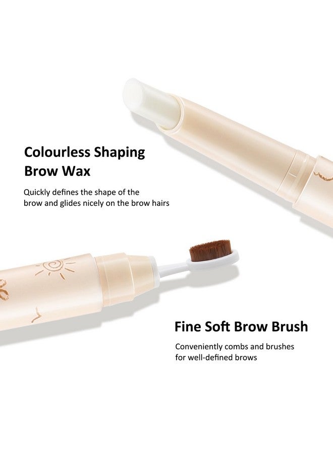 بوبين قلم تحديد الحواجب من بوبين، شفاف، مقاوم للماء، يُشكل الحواجب بطرف مائل، ثبات يدوم طويلًا - Image 3