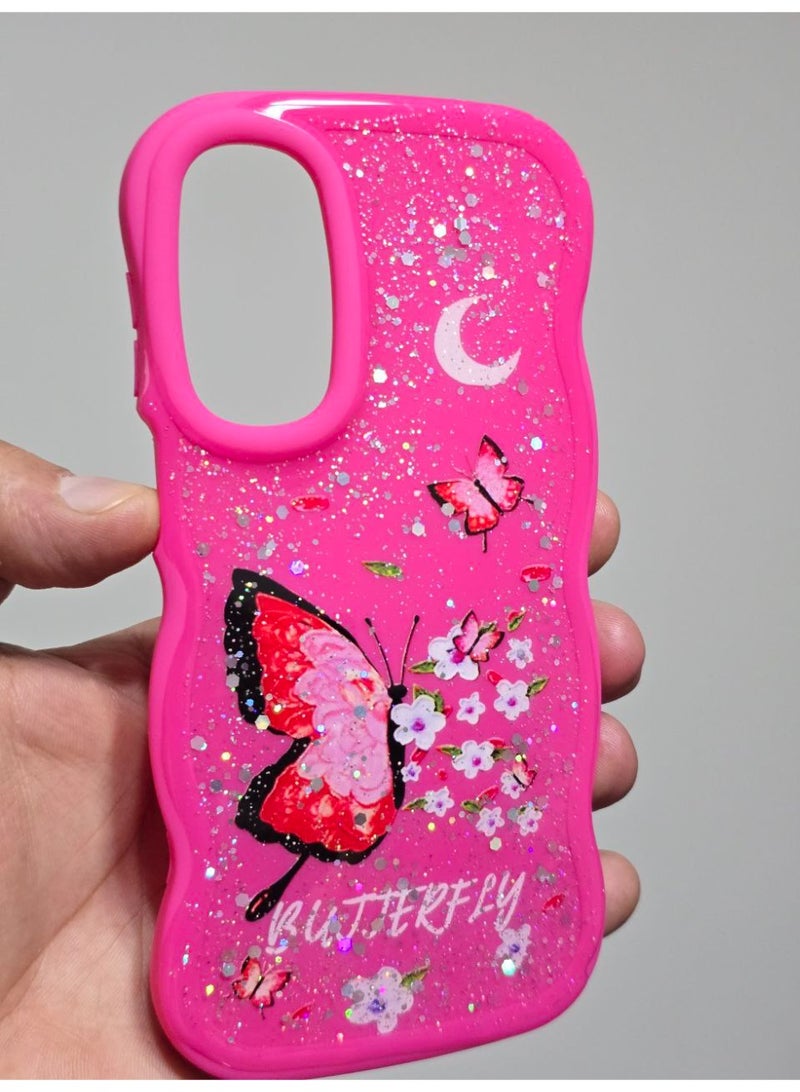 Butterfly Print Back Cover Compatible With Phone Samsung Galaxy A17 - Image 1