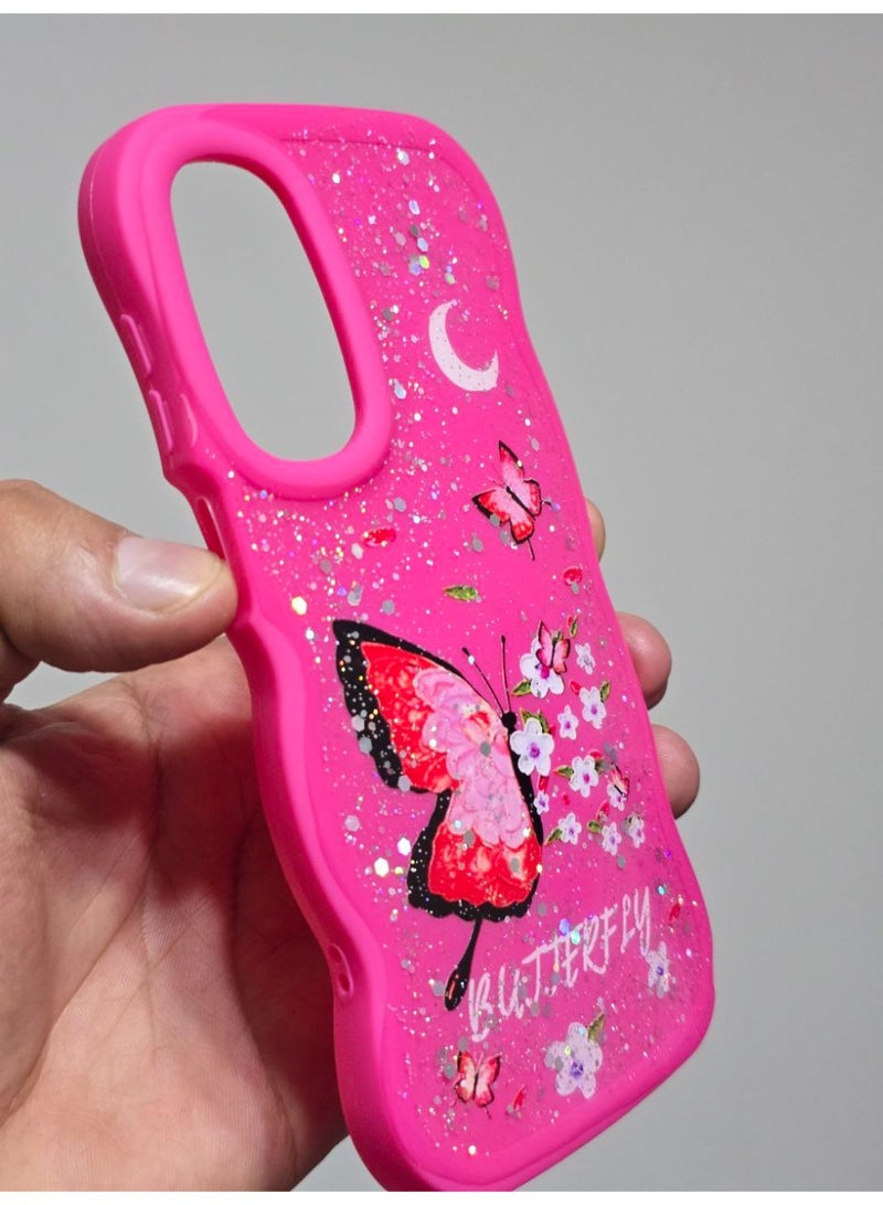 Butterfly Print Back Cover Compatible With Phone Samsung Galaxy A17 - Image 2