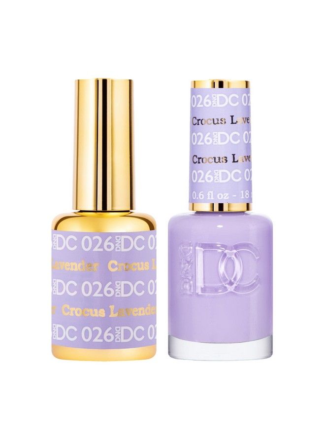 DAISY DND Dnd Dc Gel Duo 026 Crocus Lavender - Image 1