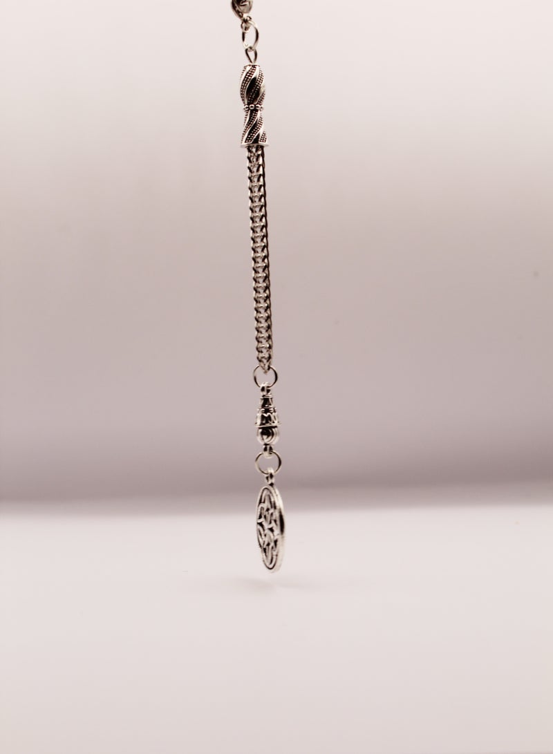 Marble 33 Prayer Beads/Tasbih Light Green - Image 5