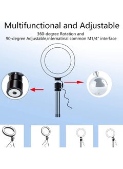 Dubkart 3 Pcs Kit Of Photo Studio Table Top Ring Fill Light, Small Ball Nebula And Stander For Beauty Selfie And Soft Box Photography  - Image 3