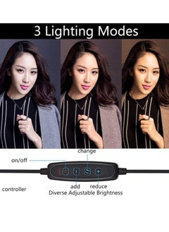 Dubkart 3 Pcs Kit Of Photo Studio Table Top Ring Fill Light, Small Ball Nebula And Stander For Beauty Selfie And Soft Box Photography  - Image 4