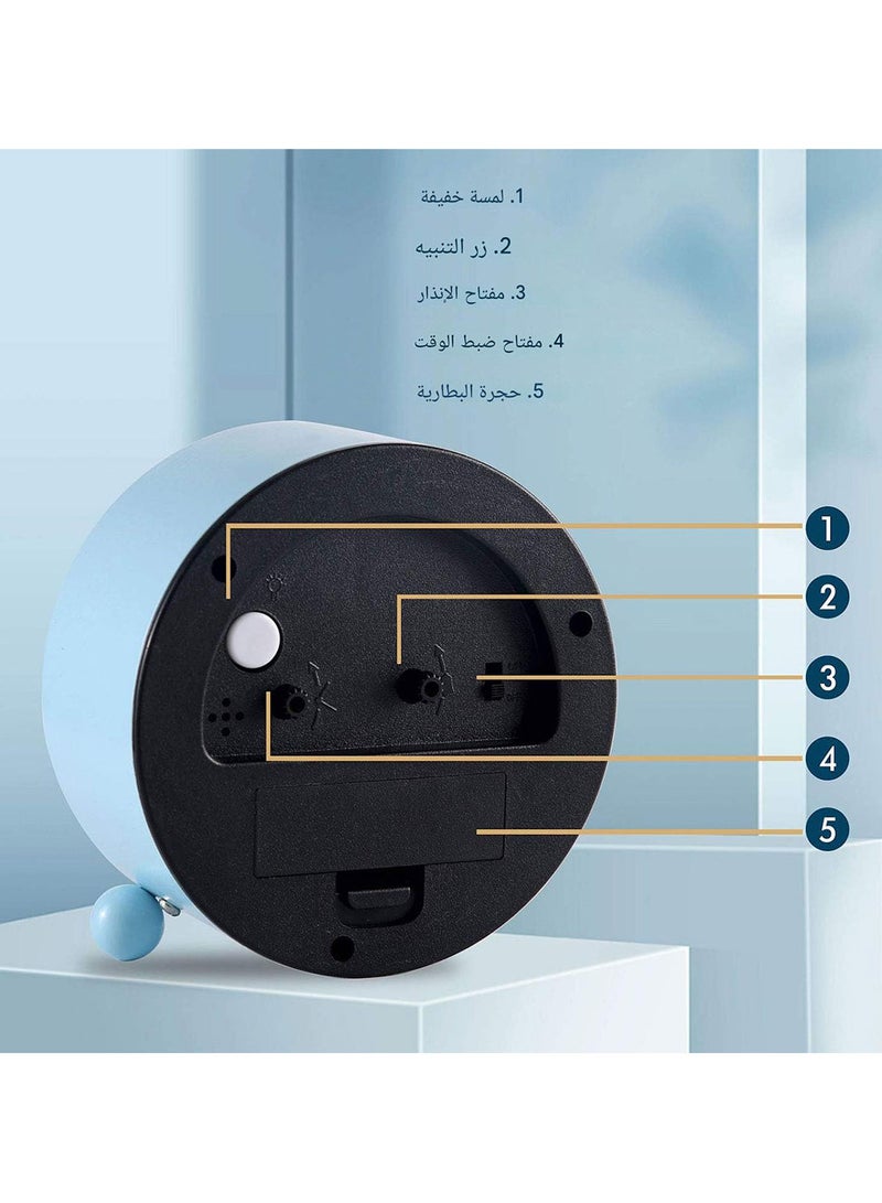 Clock with alarm analog for kids - Image 4