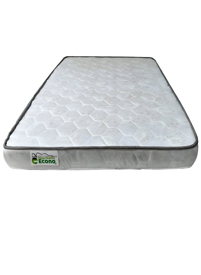 ECONO Single Bed Mattress – Ortho Medical Spine Balance | Medium Firm Pressure Relief | Hypoallergenic & Breathable | 190x90x10 cm Medicated Mattress for Optimal Sleep  - Image 4