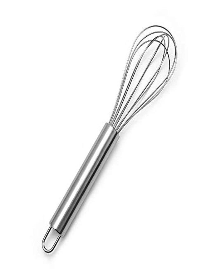 Aeyistry 8 inch Stainless Steel Egg Whisk Multifunction Hand Egg Beaters Egg Stirring Mixing Whisk - Image 3