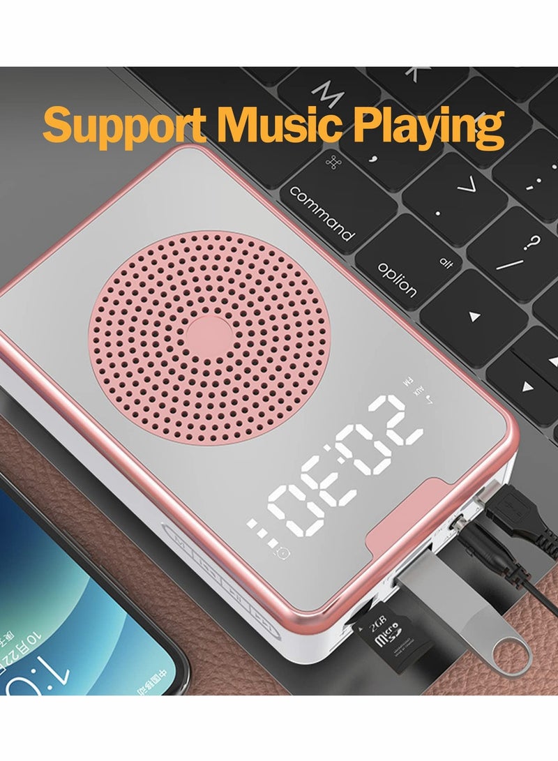 Portable Voice Amplifier with Microphone Headset, Ultralight Portable Mini Rechargeable Personal Speaker  - Image 4