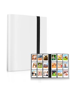 O Ozone 360 Pockets Photo Album for Fujifilm Instax Mini Camera, Polaroid Snap PIC-300 Z2300 Instant Camera White  - Image 1
