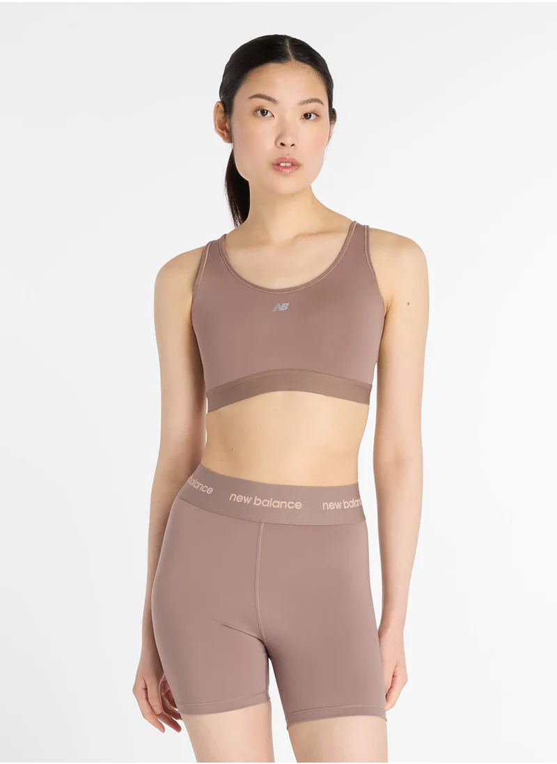 New Balance Essential Run Bra With Removable Pads