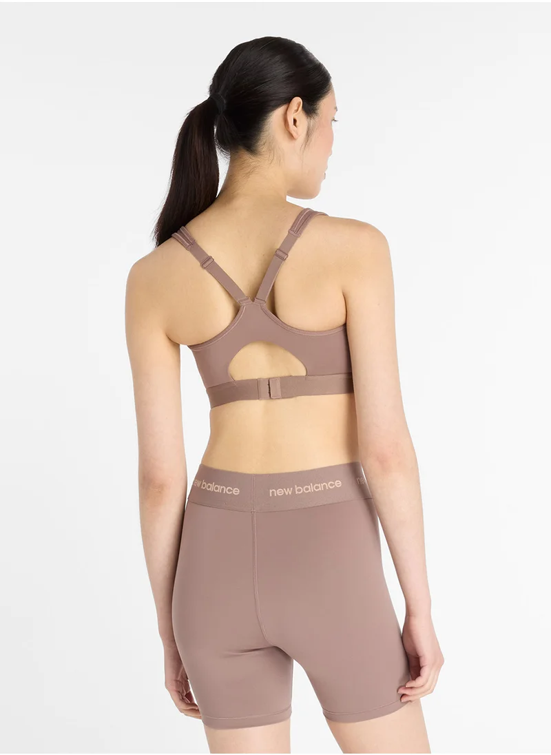New Balance Essential Run Bra With Removable Pads