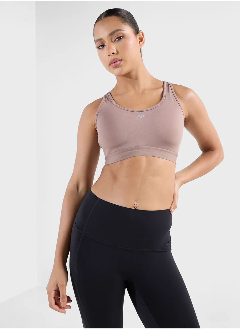 New Balance Essential Run Bra With Removable Pads