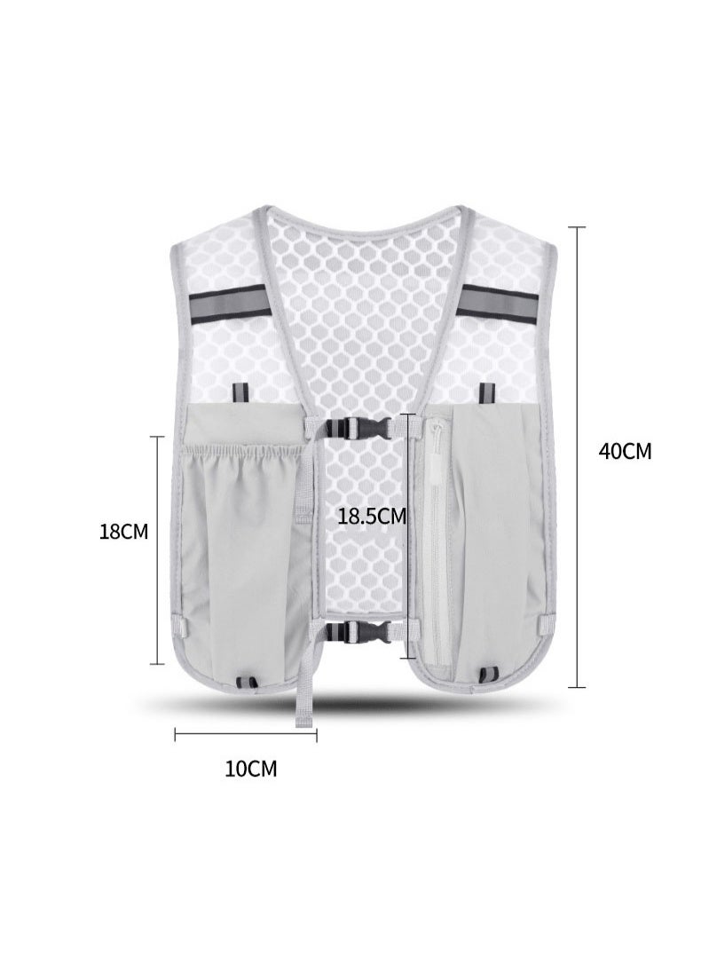 Running Hydration Vest, Lightweight Water Backpack, Quick Dry & Breathable for Running, Hiking, Cycling - Image 5