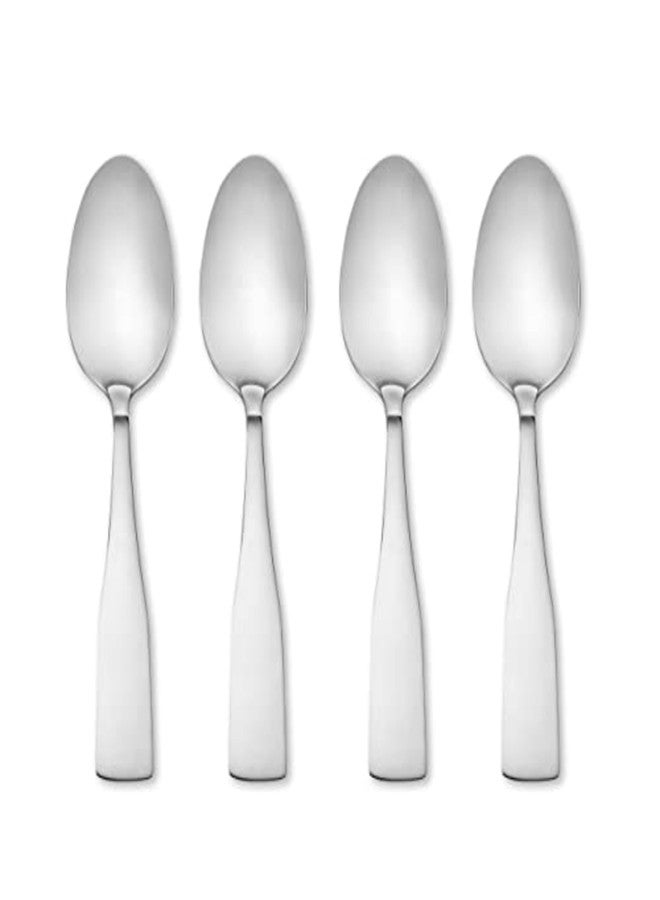 Hampton Forge Bristol Satin 4Pk Teaspoons/Color Card, 0.25 LB, Metallic