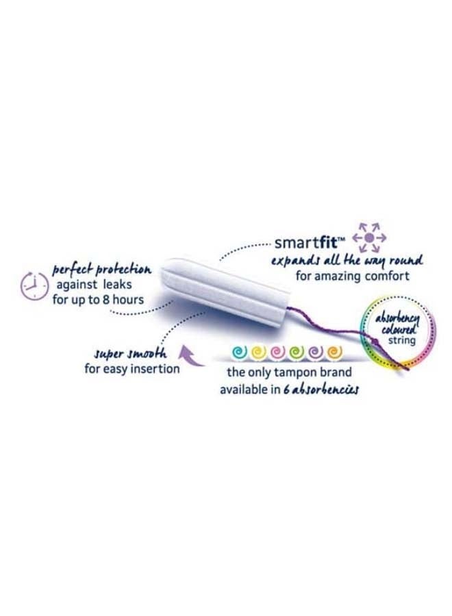 Lil-Lets Smartfit Super Non Applicator 16 Tampons White - Image 2