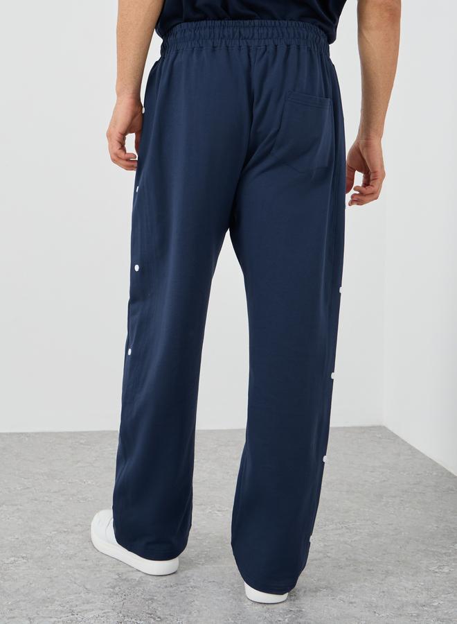 Styli Styli Embroidered Logo Oversized Joggers with Drawstring  - Image 4