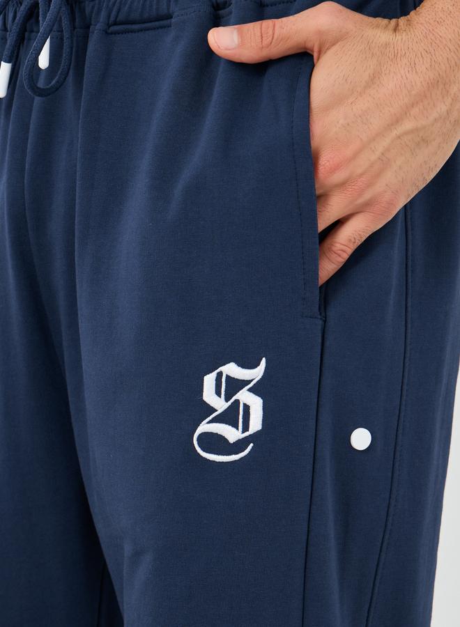 Styli Styli Embroidered Logo Oversized Joggers with Drawstring  - Image 3