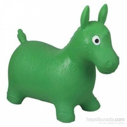 Dahice All Genius Inflatable Bouncy Play Donkey / Green