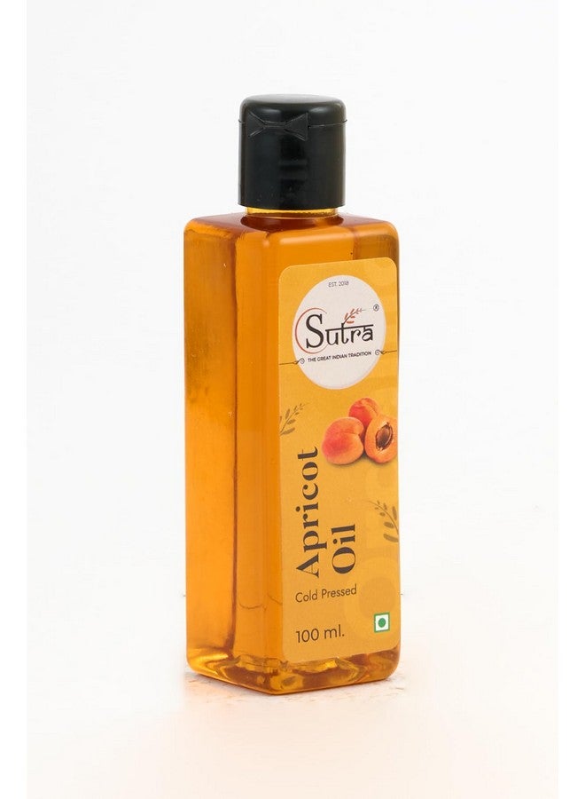 SUTRA Apricot Oil 100ml |Edible|khubani ka tel|Natural Extraction Oil|Cold Pressed Oil - Image 4