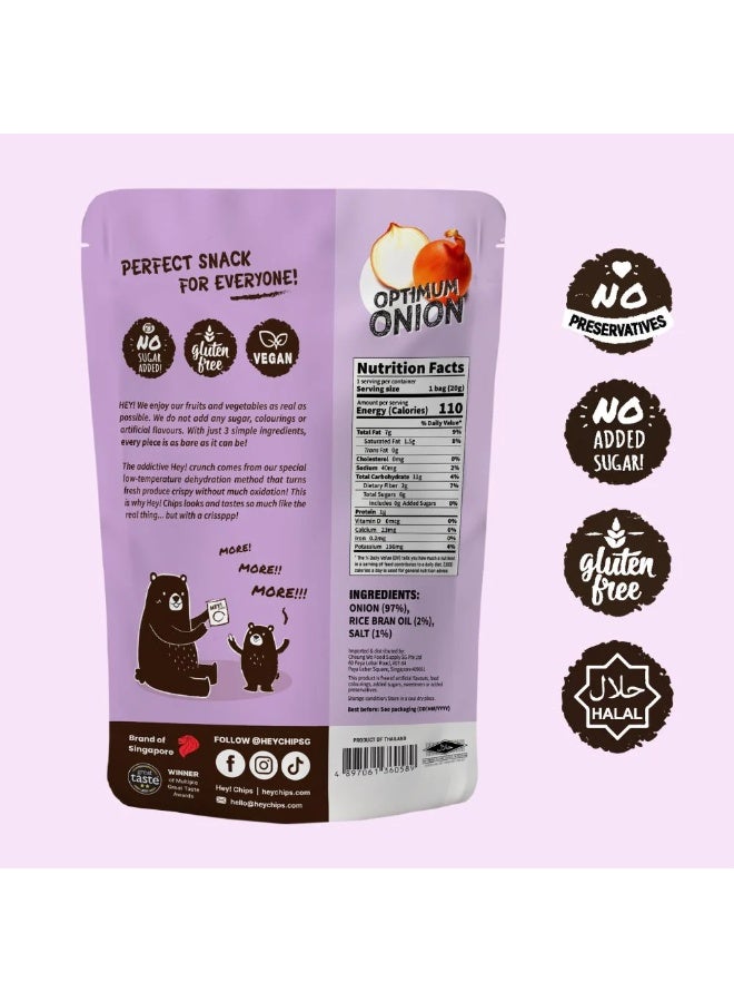  مرحبا! رقائق البطاطس رقائق البطاطس المقلية هي تشيبس بنكهة البصل العادية 20 جرام - Image 2