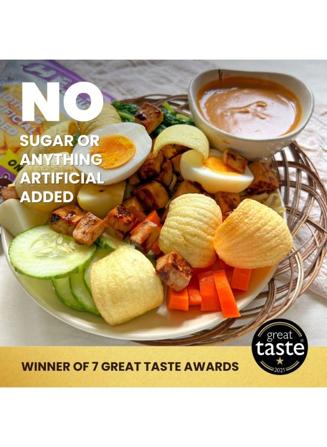  مرحبا! رقائق البطاطس رقائق البطاطس المقلية هي تشيبس بنكهة البصل العادية 20 جرام - Image 4