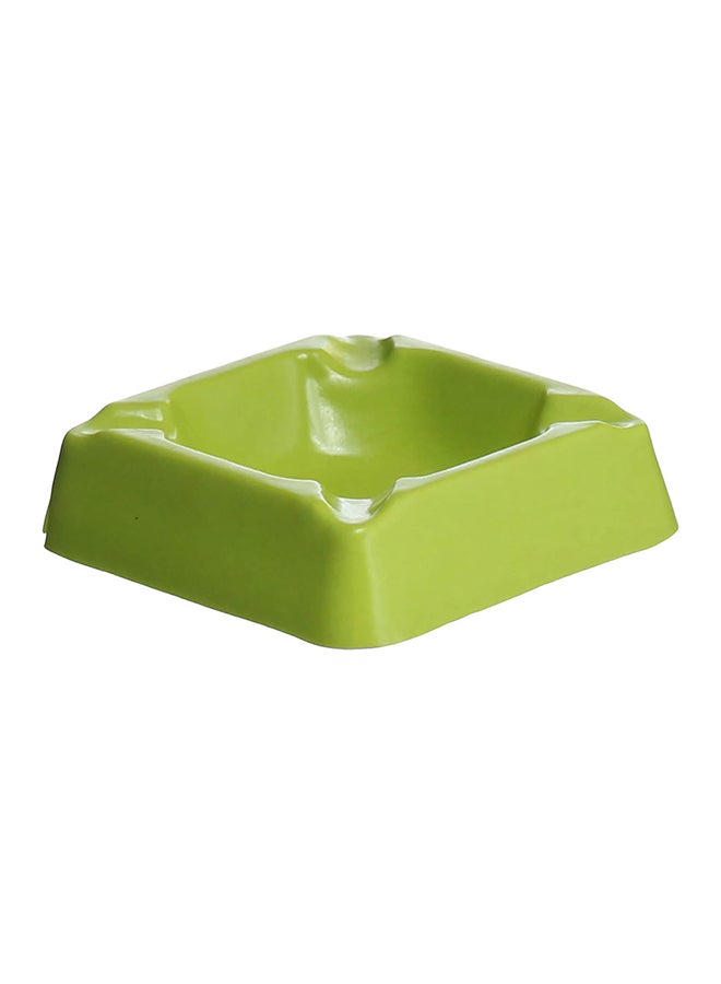 Plastic Ashtray  Light Green 