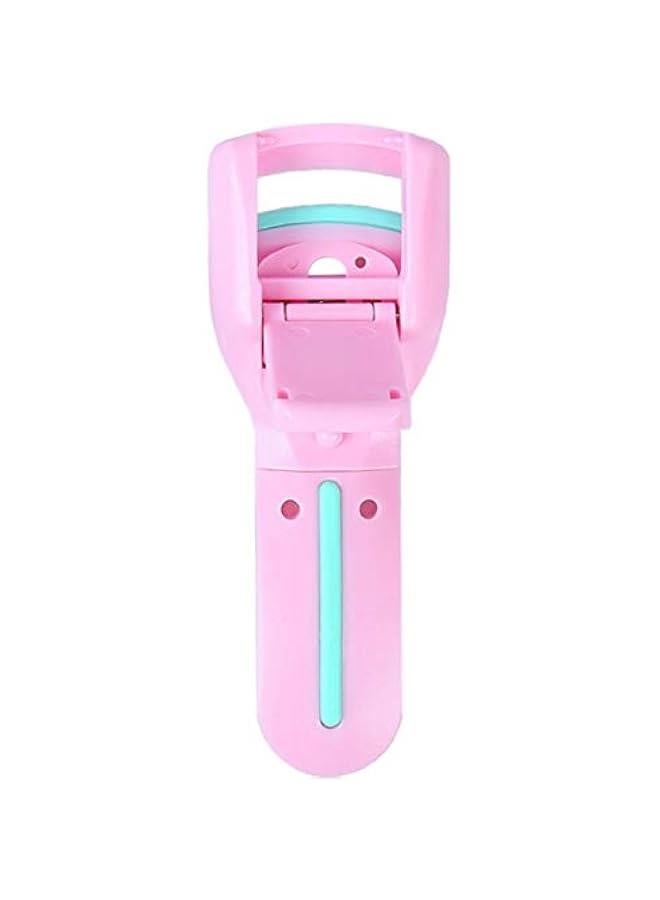 Generic 1 PCS Maryann Eyelash Curler Plastic Portable Roll-up Free Eyelid with 2 Rubber Pads - Image 1