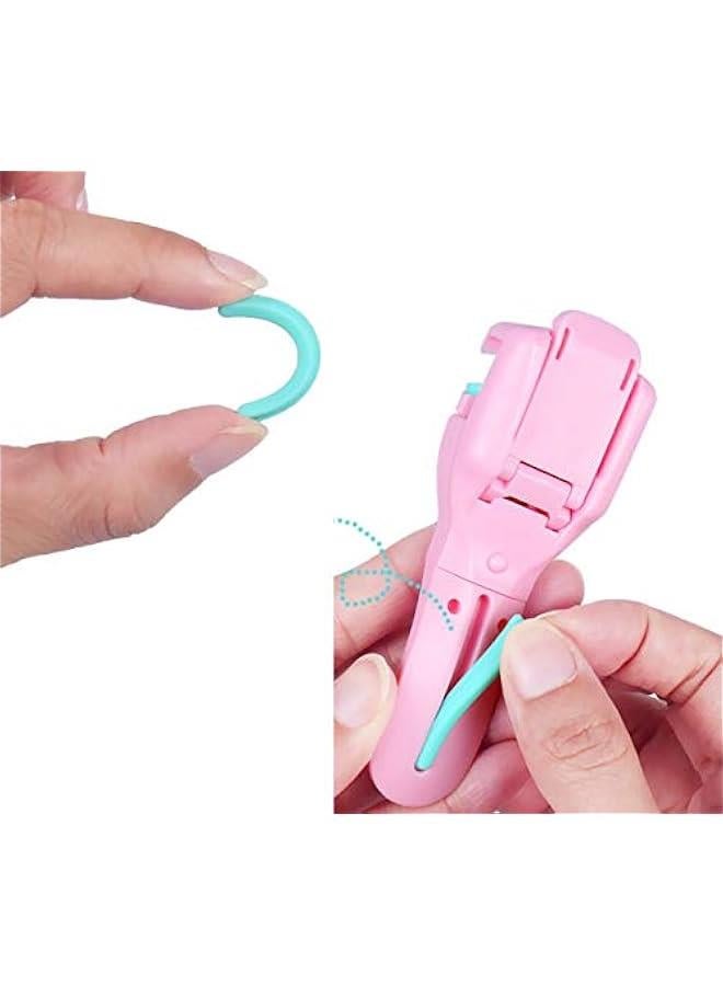 Generic 1 PCS Maryann Eyelash Curler Plastic Portable Roll-up Free Eyelid with 2 Rubber Pads - Image 3