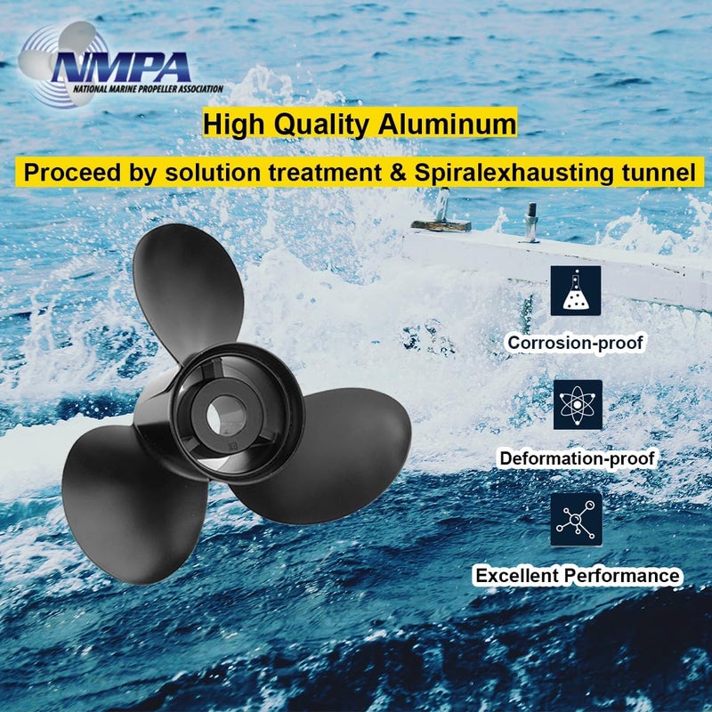 VIF Boat Propeller for Mercury Mercruiser Alpha One/Bravo One Outboard Motors 135-300 HP 2&4-Stroke - Image 3