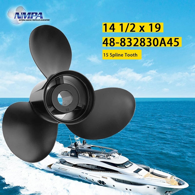 VIF Boat Propeller for Mercury Mercruiser Alpha One/Bravo One Outboard Motors 135-300 HP 2&4-Stroke - Image 4