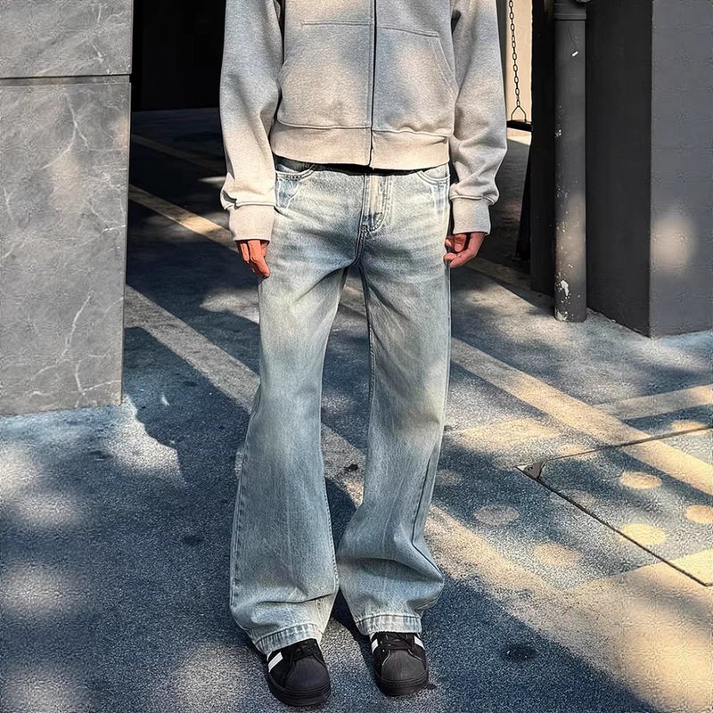 Unisex Casual Daily Denim Jeans - Image 5