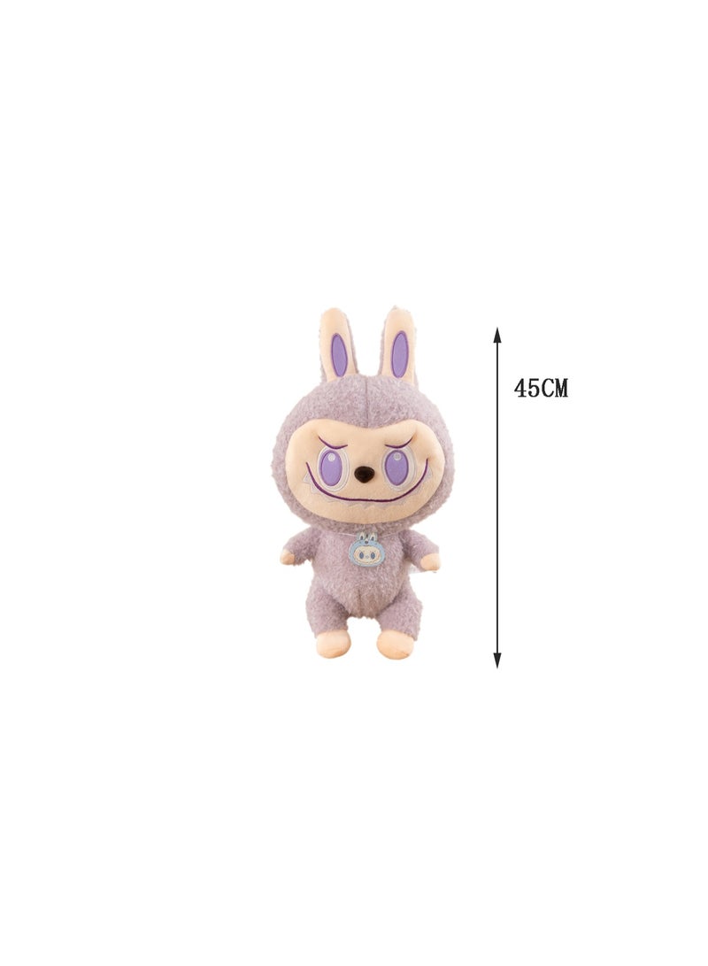 45 CM Cartoon Plush Toy Soft Stuffed Cute Monsters Doll For Girls And Boys All Ages Gift （Purple） - Image 2
