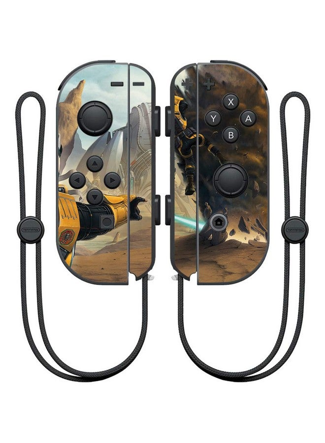 MIGHTY SKINS Mightyskins Skin Compatible With Nintendo Joy Con Controller Battlefield | Protective, Durable, And Unique Vinyl Decal Wrap Cover | Easy To Apply, Remove, And Change Styles | Made In The Usa - Image 1