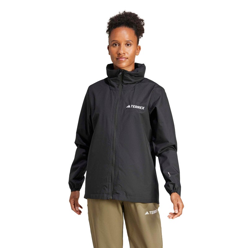 adidas Terrex Multi Essentials 2 Layer Climaproof Rain Jacket - Image 1