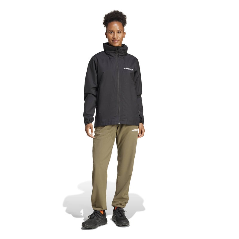 adidas Terrex Multi Essentials 2 Layer Climaproof Rain Jacket - Image 2