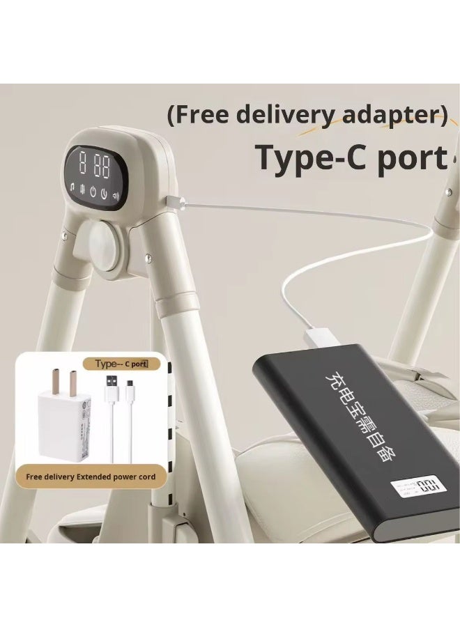 Umbrella multi-functional children's high chair with Bluetooth, timer, music, and 5-speed remote control - Image 4
