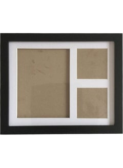 NIBEMINENT Baby Handprint Footprint Memorial Photo Frame Black/White 