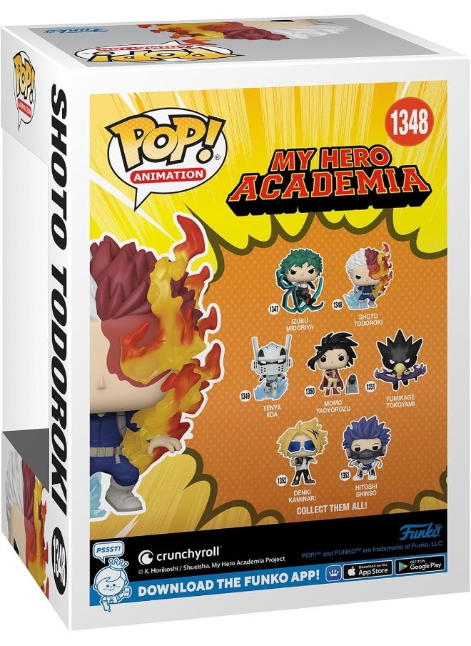 Funko - Funko POP! Animation My Hero Academia Shoto Todoroki (Glow in The Dark), Exclusive - Image 1
